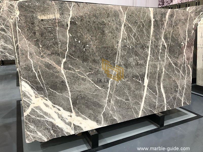 Castle Gray Marble Slab for Wall 03