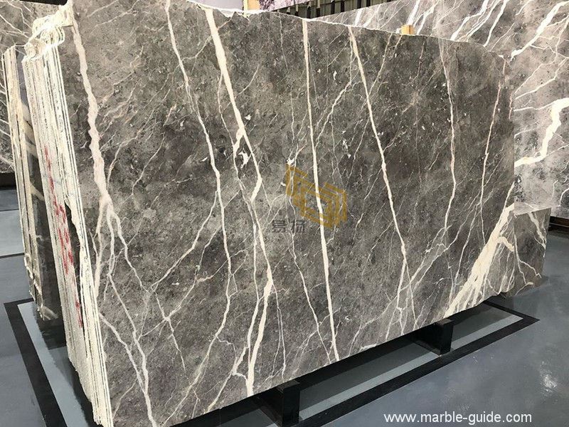 Castle Gray Marble Slab for Wall 04