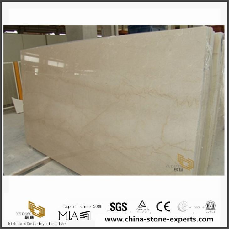 Peyi Itali klasik Botticino bèj Semi Marble pou soti nan wòch ekipman pou sal de ben