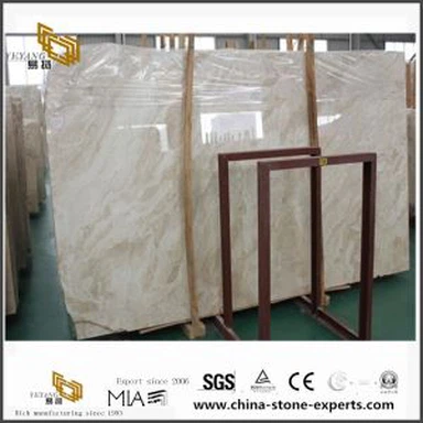 Poli kapuksino Beige Marble bram pou kontwa mozayik