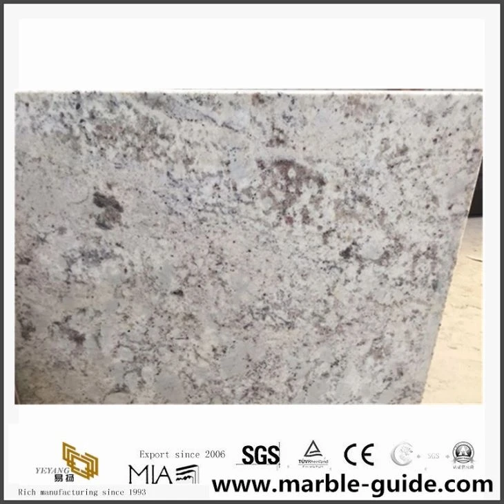 Inexpensive White Countertops, Galaxy White Granite Kitchen Counter