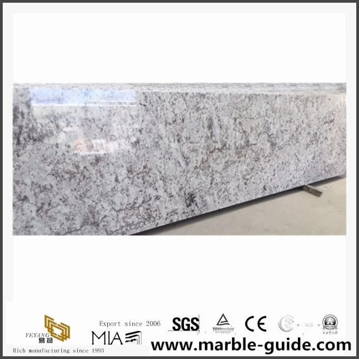 Inexpensive White Countertops, Galaxy White Granite Kitchen Counter