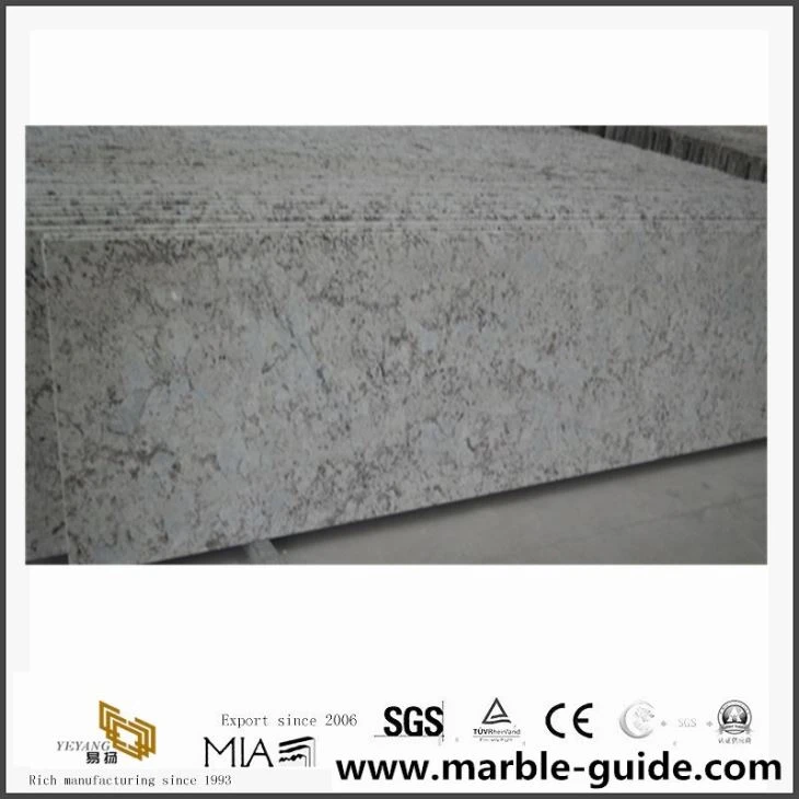 Inexpensive White Countertops, Galaxy White Granite Kitchen Counter