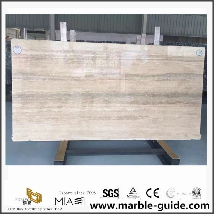 Natirèl Beige Travertine Pwodwi Stone