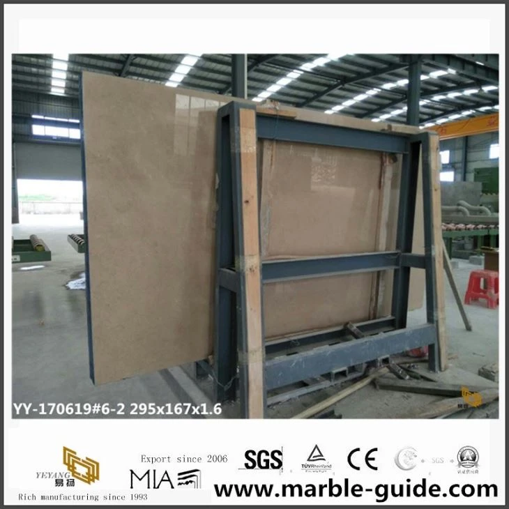 New Beige Royal Botticino Marble Slabs In Stock For Sale