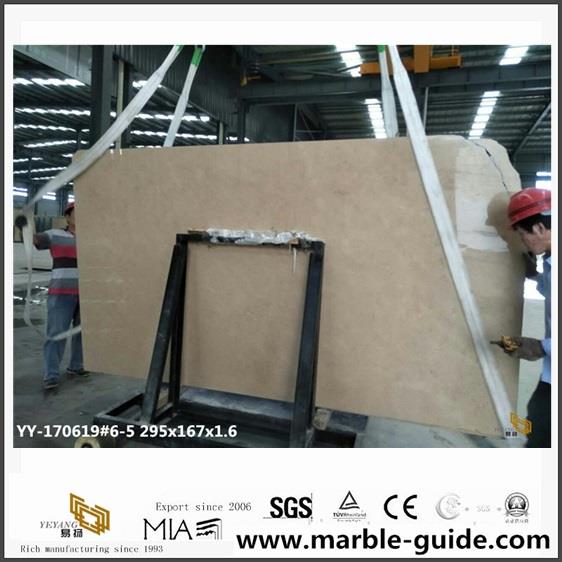 New Beige Royal Botticino Marble Slabs In Stock For Sale