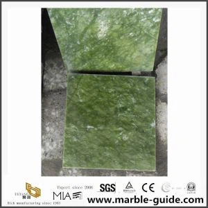 Lachin Dandon Green Marble twalèt etaj ak mozayik miray