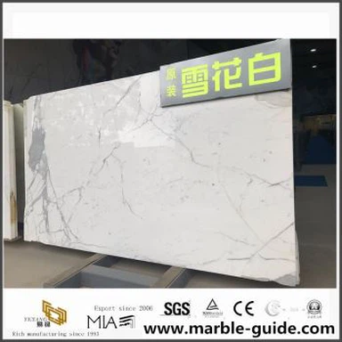 Snow Blan Marble Dalles Wholesale