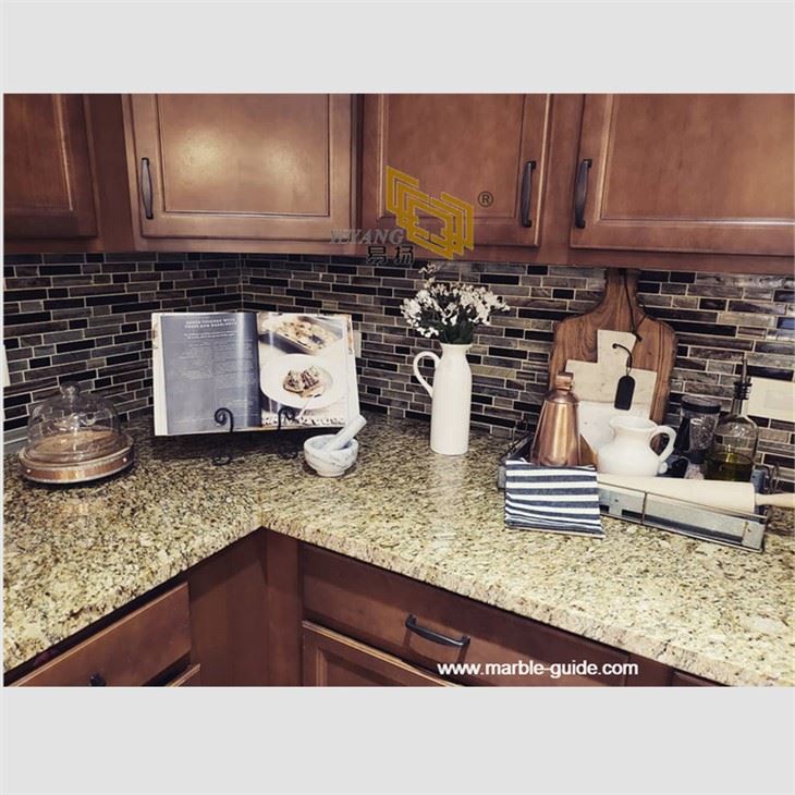 Brazil Gold Granite Kitchen Top Granite Design