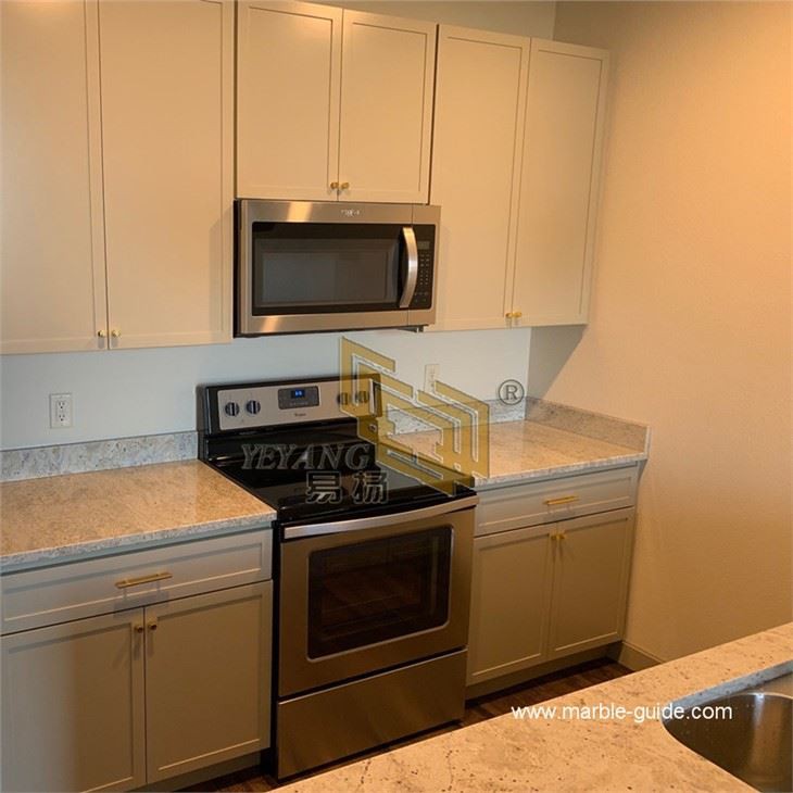 Kashmir Gold Granite Slab Kitchen Countertop