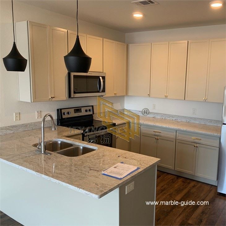 Kashmir Gold Granite dal kwizin kontwa