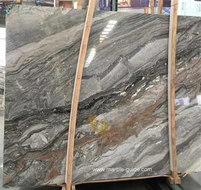 Bèl Venice Brown Marble Stone Slab Soti nan Lachin