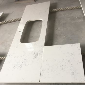 Carrara Marmi Quartz Countertops