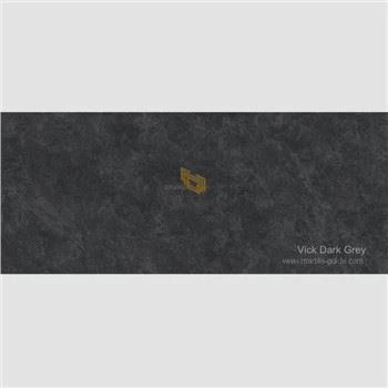 Vick Nwa Grey Sintered Stone Big Slab pou kontrefè