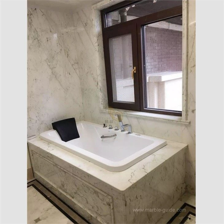Statuario Venato White Marble Vanity Top
